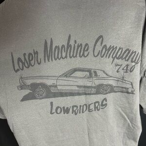 Loser machine co lowrider car t shirt. Men’s xl. Good condition